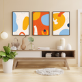 Fluid Forms Triptych